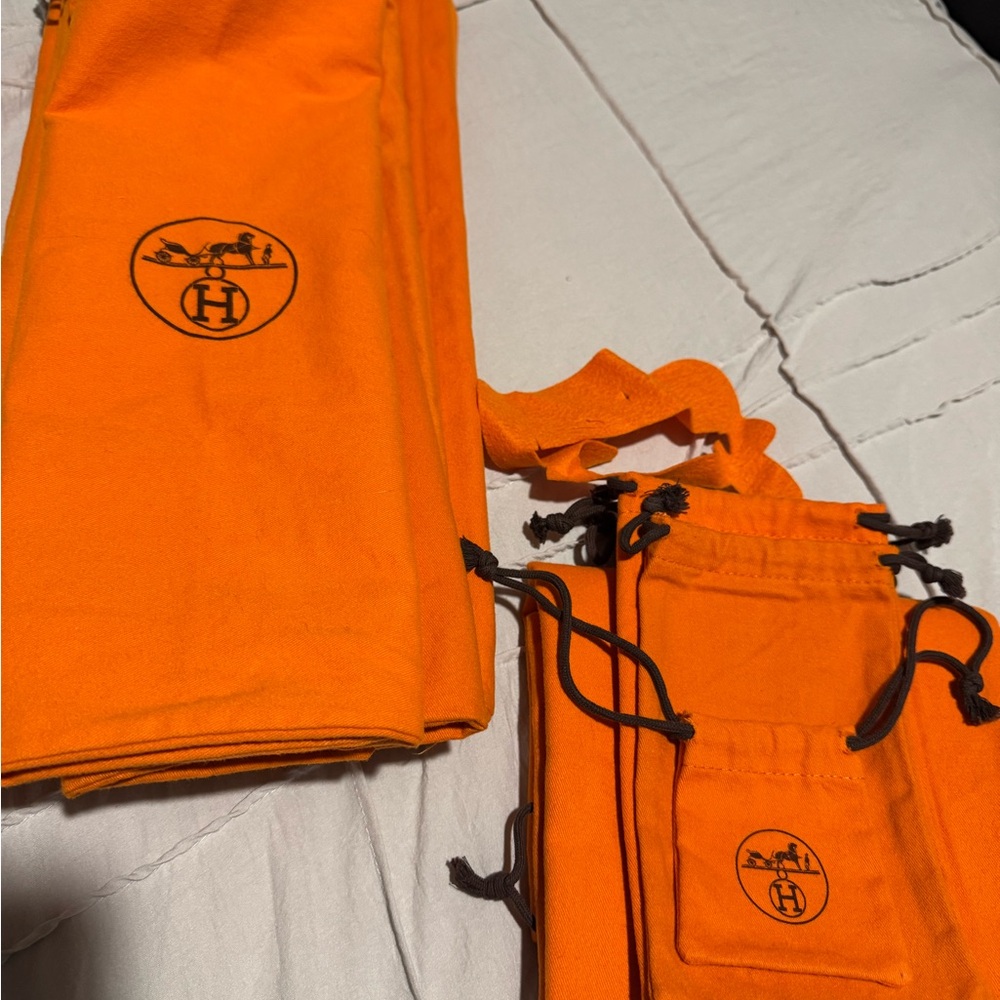 Hermès La Maison Orange Accessories Set